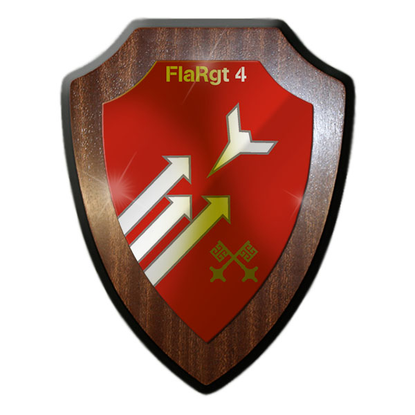 Wappenschild FlaRgt 4 Flugabwehrregiment Nibelungenkaserne Regensburg #22047