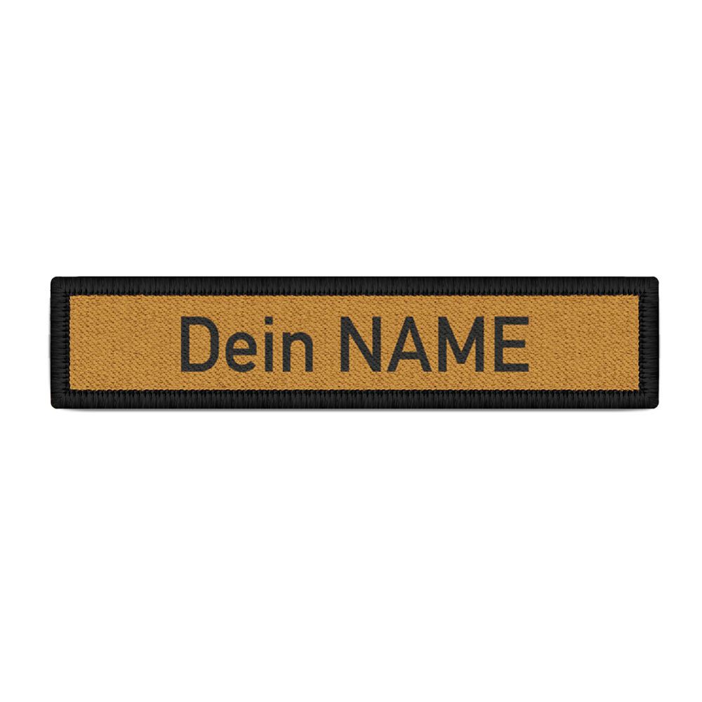Namenschild Patch für Tactical Polo -Streifen Namen personalisierbar#44251