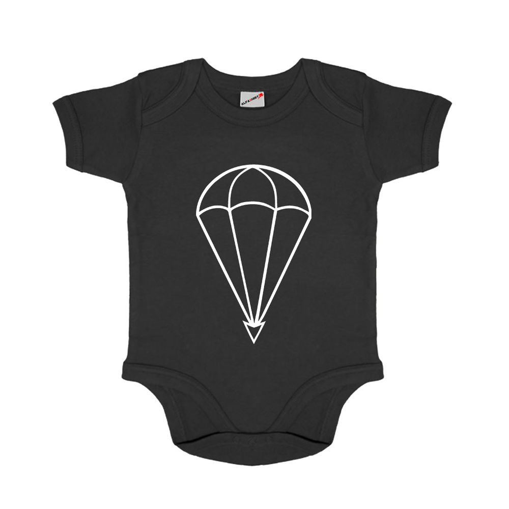 Paratrooper Military Bundeswehr Bund Bw Badge - Baby Onesie # 12196
