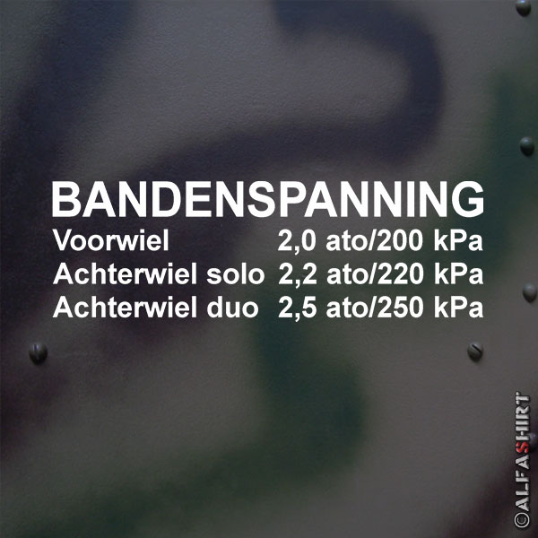 Aufkleber/Sticker Kradaufkleber für Moto Guzzi V50 NL Nato Deckel 17,6x6cm A658