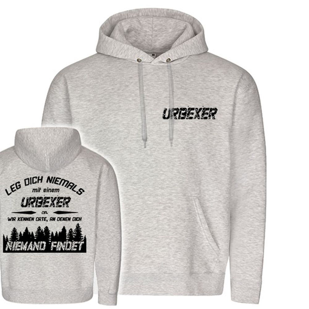 Urbexer Urban Exploration Bekleidung Stadterkundung Kapuzenpullover #17652