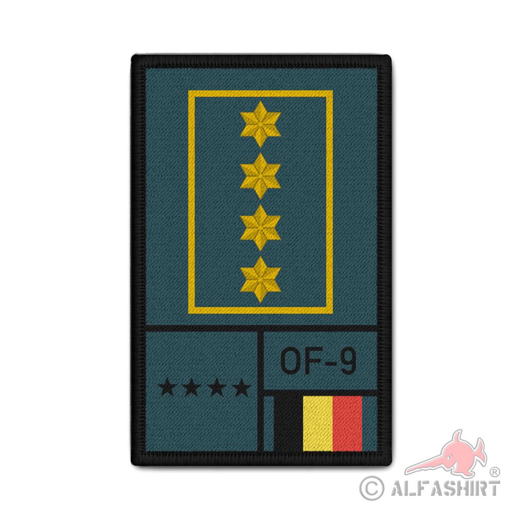 Rank Général Generaal Armée belge Belgian leger Army Belgium NATO#44245