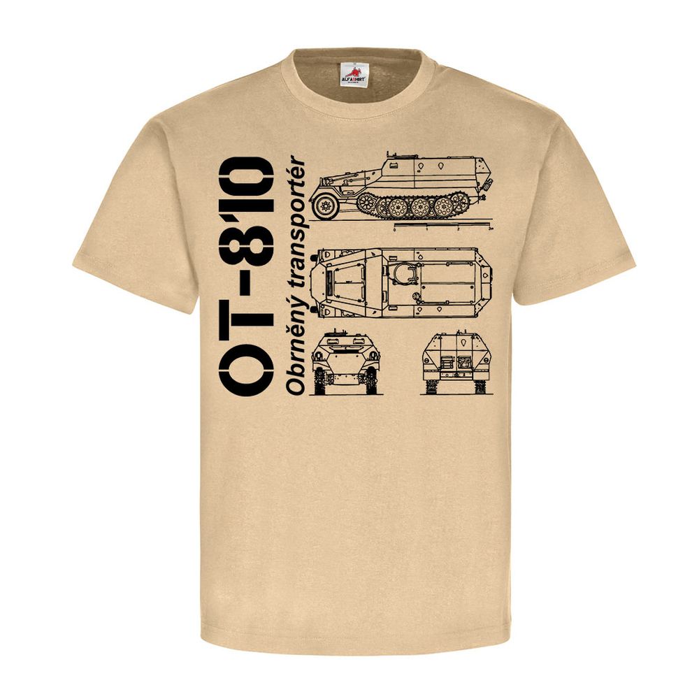 OT-810 Halbkette TZ Schützenpanzerwagen gepanzert T-Shirt #20388