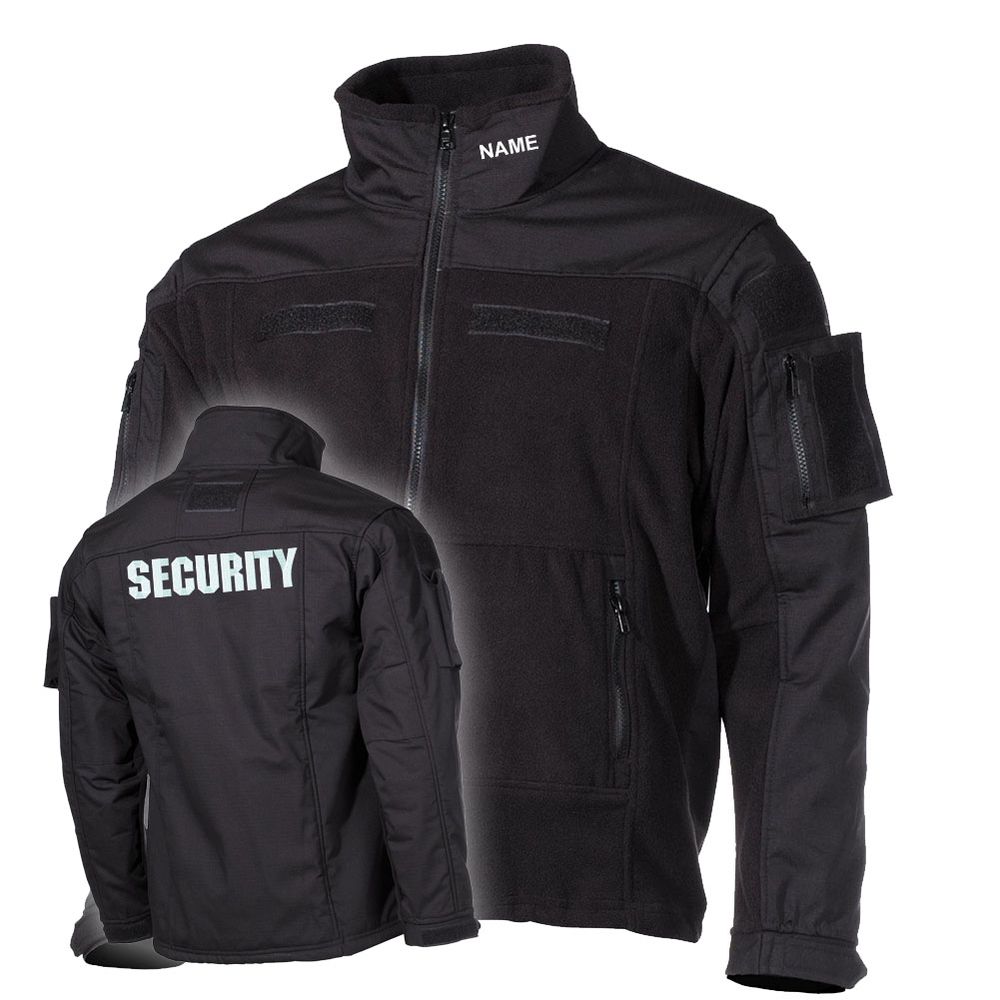 Command fleece jacket customizable Security EMBROIDERED Security #43588