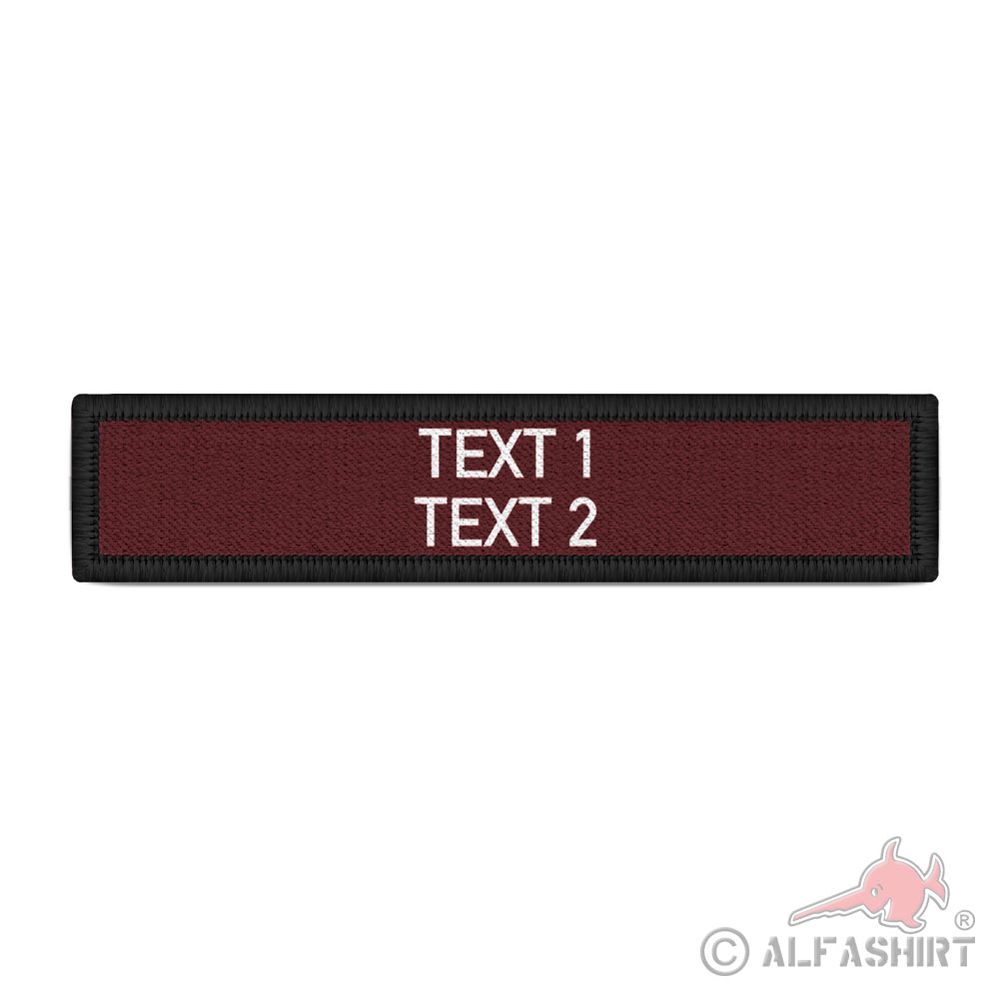Namenspatch personalisiert Wunschtext Dein Text  Pflegedienst Kleidung #45560