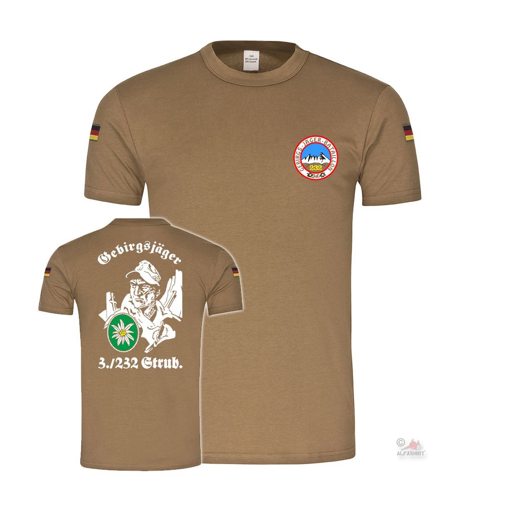 Gebirgsjäger 3-232 Strub GebJg Edelweiß Bundeswehr Jäger BW Tropics # 38348