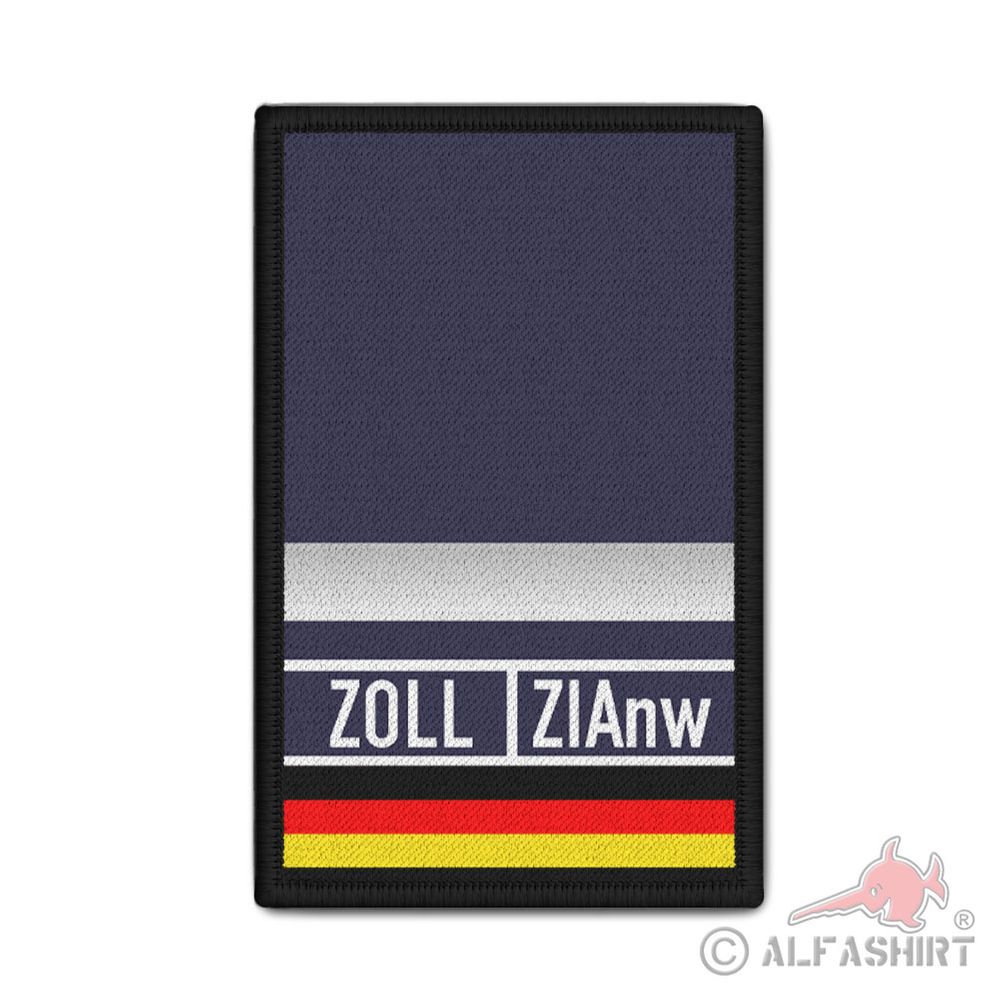 Rank Patch Zoll Dienstgrad Abzeichen Zollinspektor Anwärter #38652