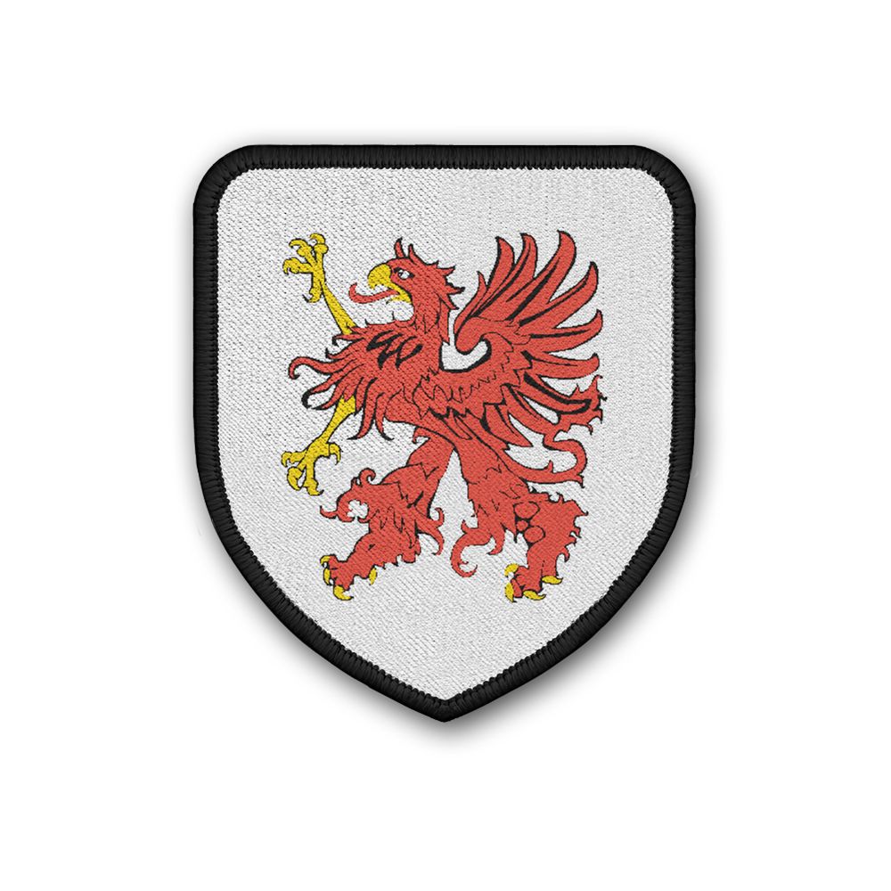 Patch Wappen von Pommern Wappen Aufnäher Land Stadt Deutschland Preußen  #21841