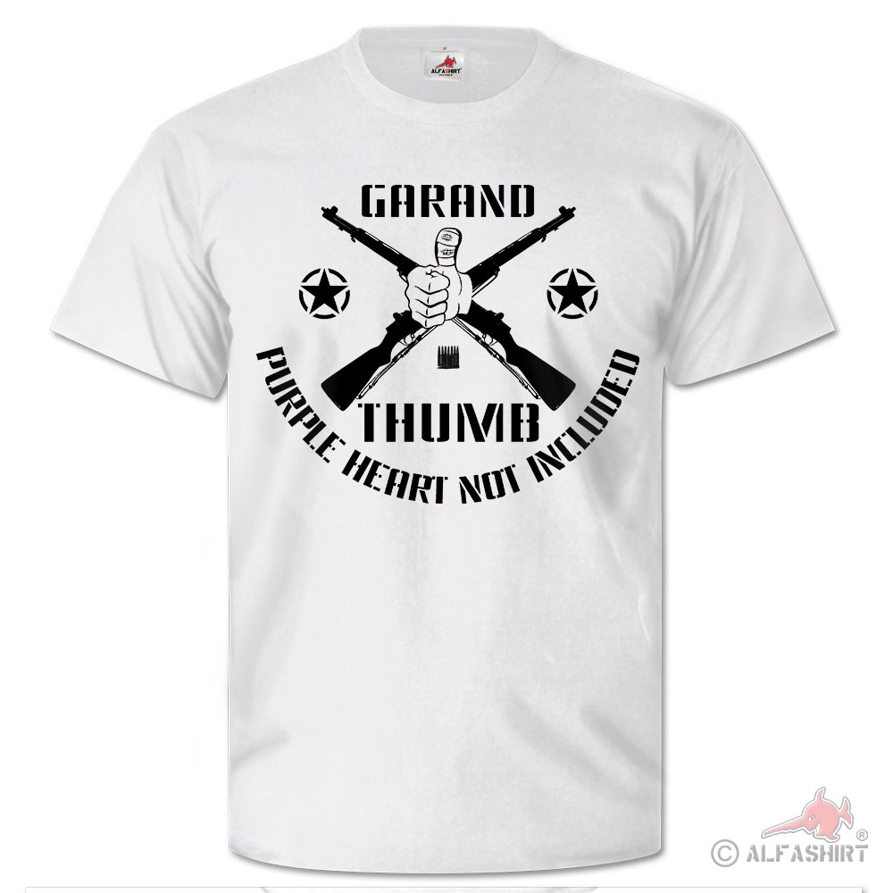 M1 Garand rifle Army Weapon - T Shirt # 25877