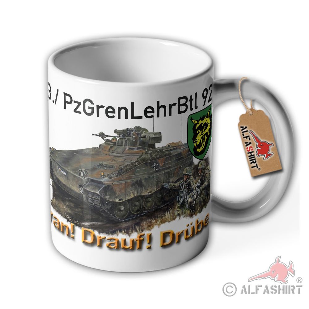 Cup Lukas Wirp 3 PzGrenLehrBtl 92 SPz Marder Panzergrenadier Company #40965