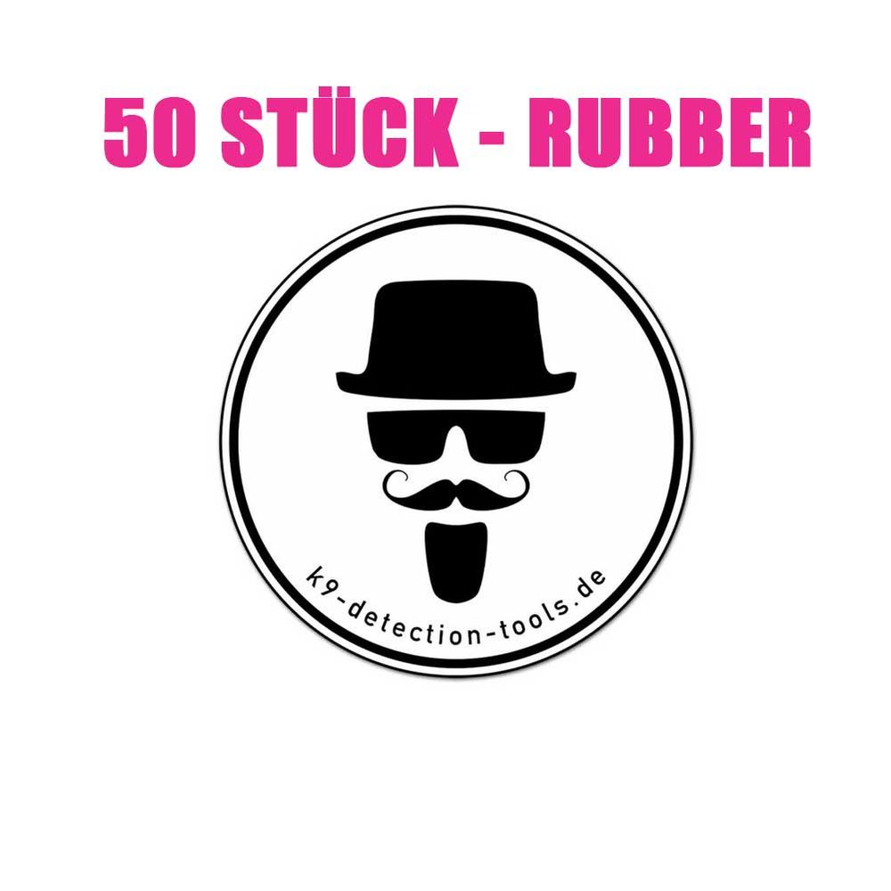 Rubber Patch 8cm Detection Tools 50 Stück #K03670