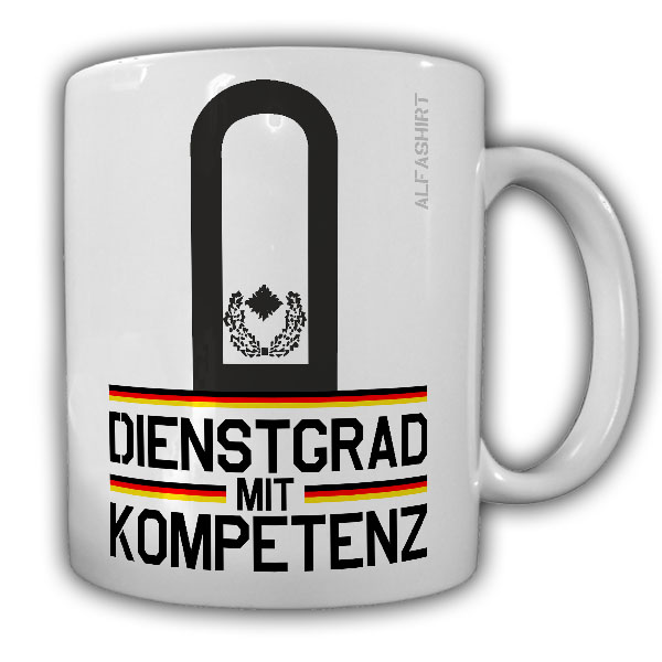 Tasse Major Dienstgrad Bundeswehr Maj Militär Abzeichen Kaffee Becher #20715