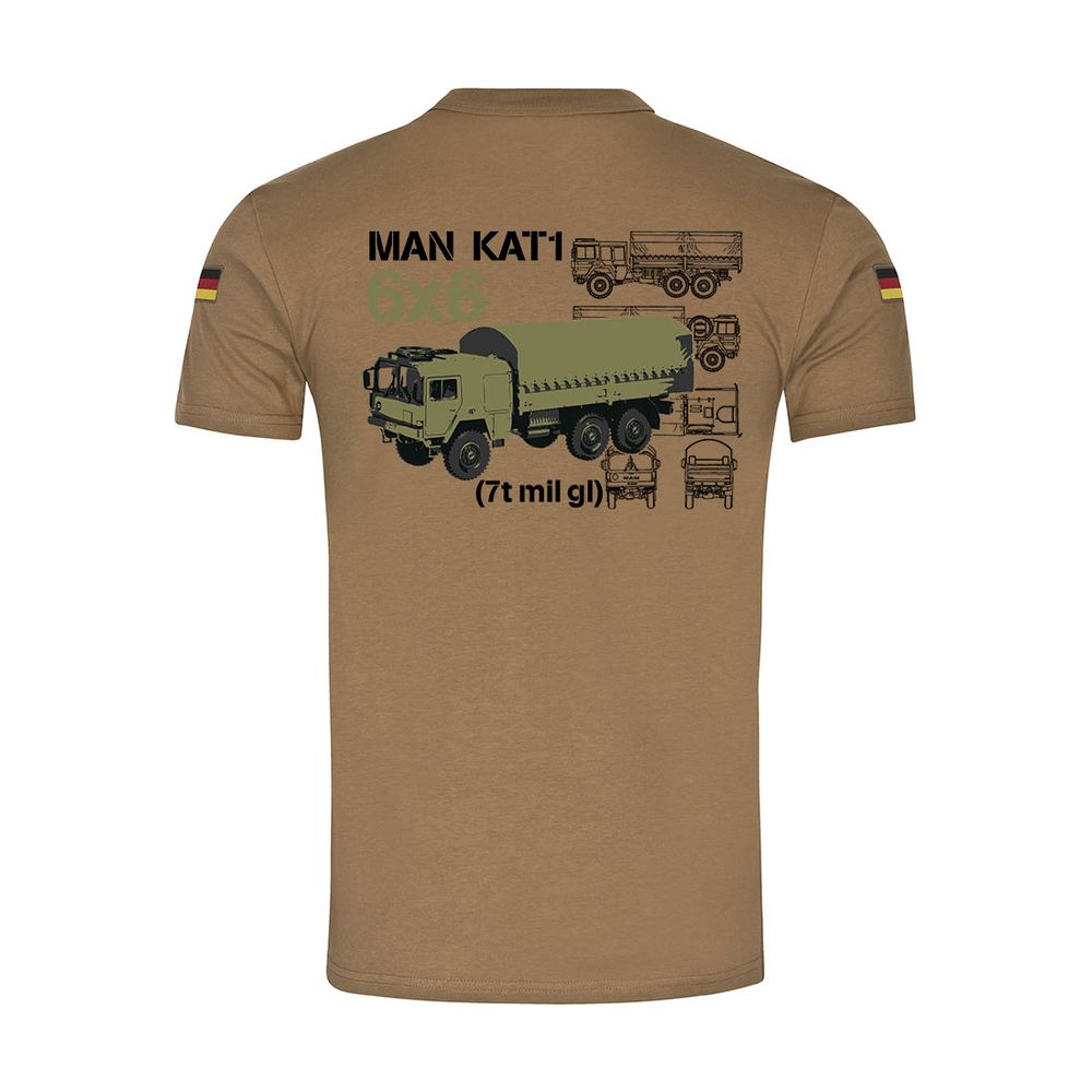1 NaschubBtl 6 LKW 7t mil gl Nachschub NschBtl Bundeswehr T-Shirt BW.#31662
