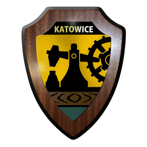 Wappenschild / - Katowice Polen Stadt Heimat #9045