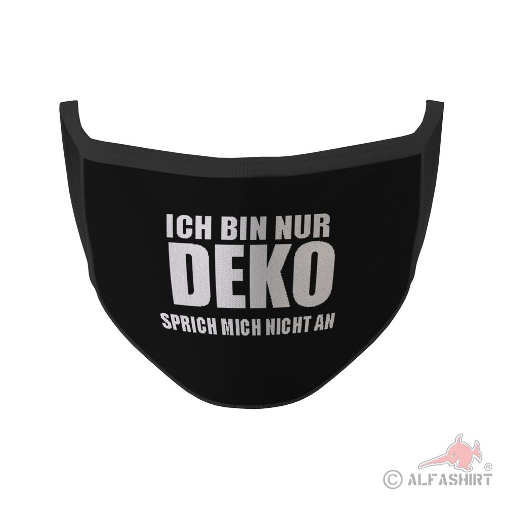 Mundmaske pssst es interessiert keinen Statement Visual Fun Humor Lustig #35287