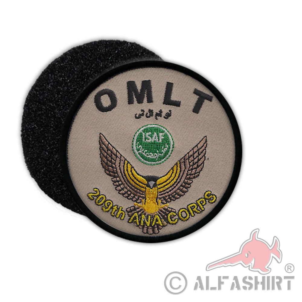 ISAF OMLT Patch Bundeswehr BW Corps Aufnäher Adler Einheit 209th #37613