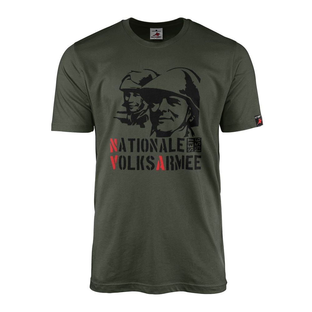Nationale Volksarmee Ddr Republik Nva 1956 Soldaten Bundeswehr T Shirt #3347