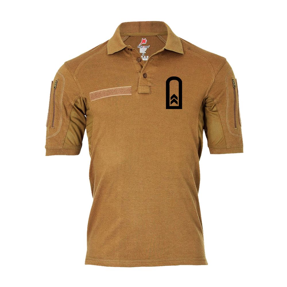 Tactical Polo Shirt Alfa - Sergeant OFw OF Ranks BW Badge # 19268 Tactical Polo Shirt Alfa - Sergeant OFw OF Ranks BW Badge # 19268
