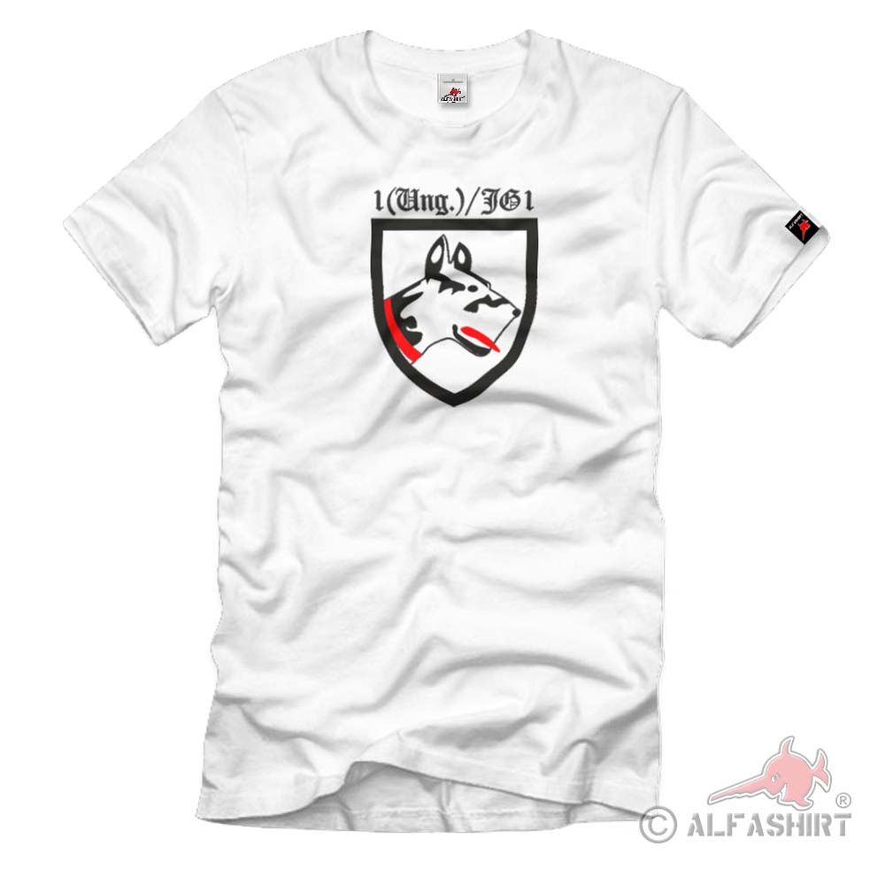 1-Ung JG1 Jagdgeschwader 1 Luftwaffe Wappen Emblem T Shirt #1835