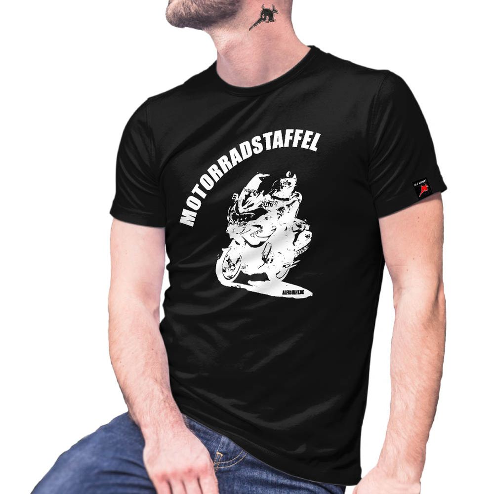 Motorradstaffel Polizei Dienst Kraftfahrzeug Moped Biker Freund T-Shirt#30235