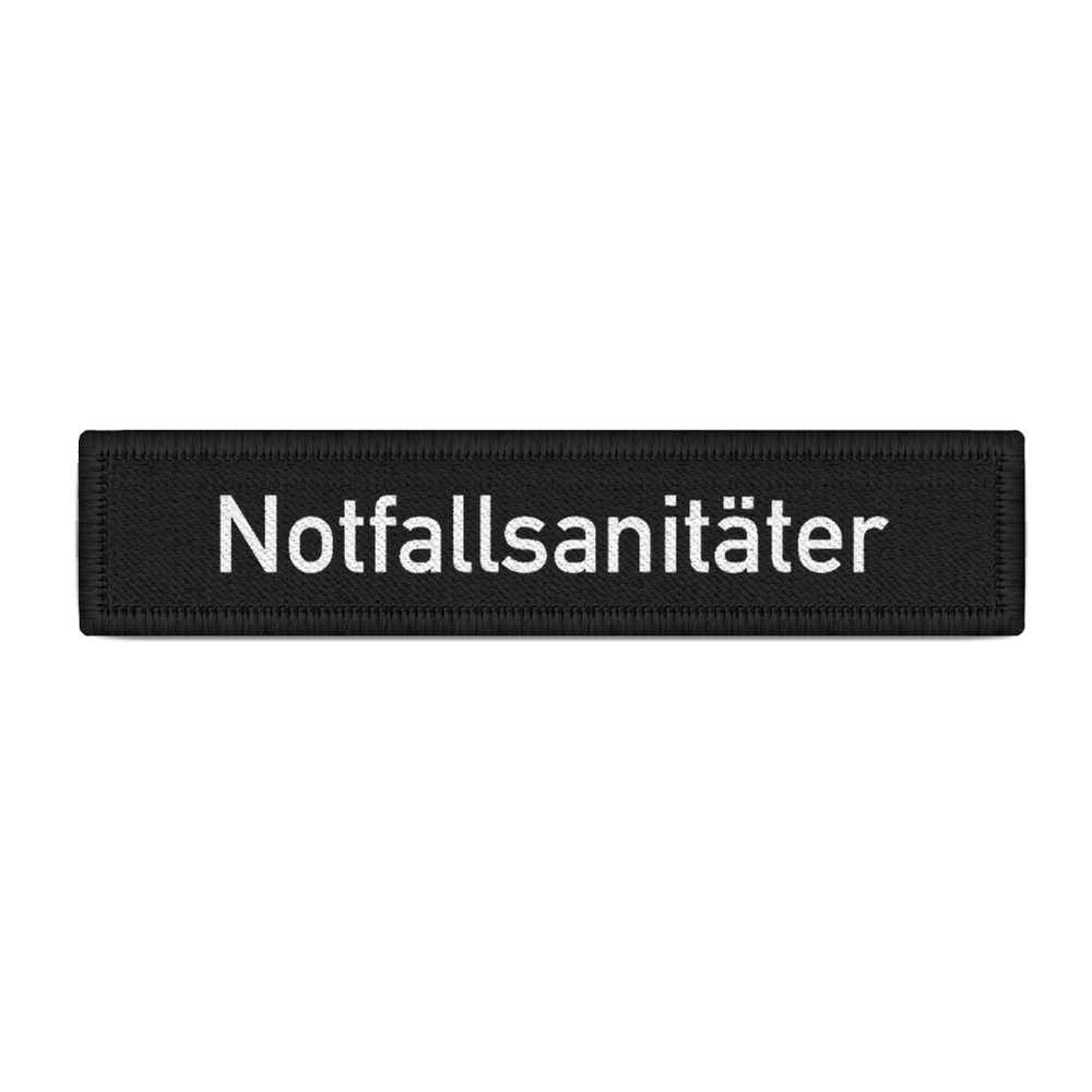 Namenspatch Notfallsanitäter Not San Notfall Medical Rettung Arzt Medic #30411