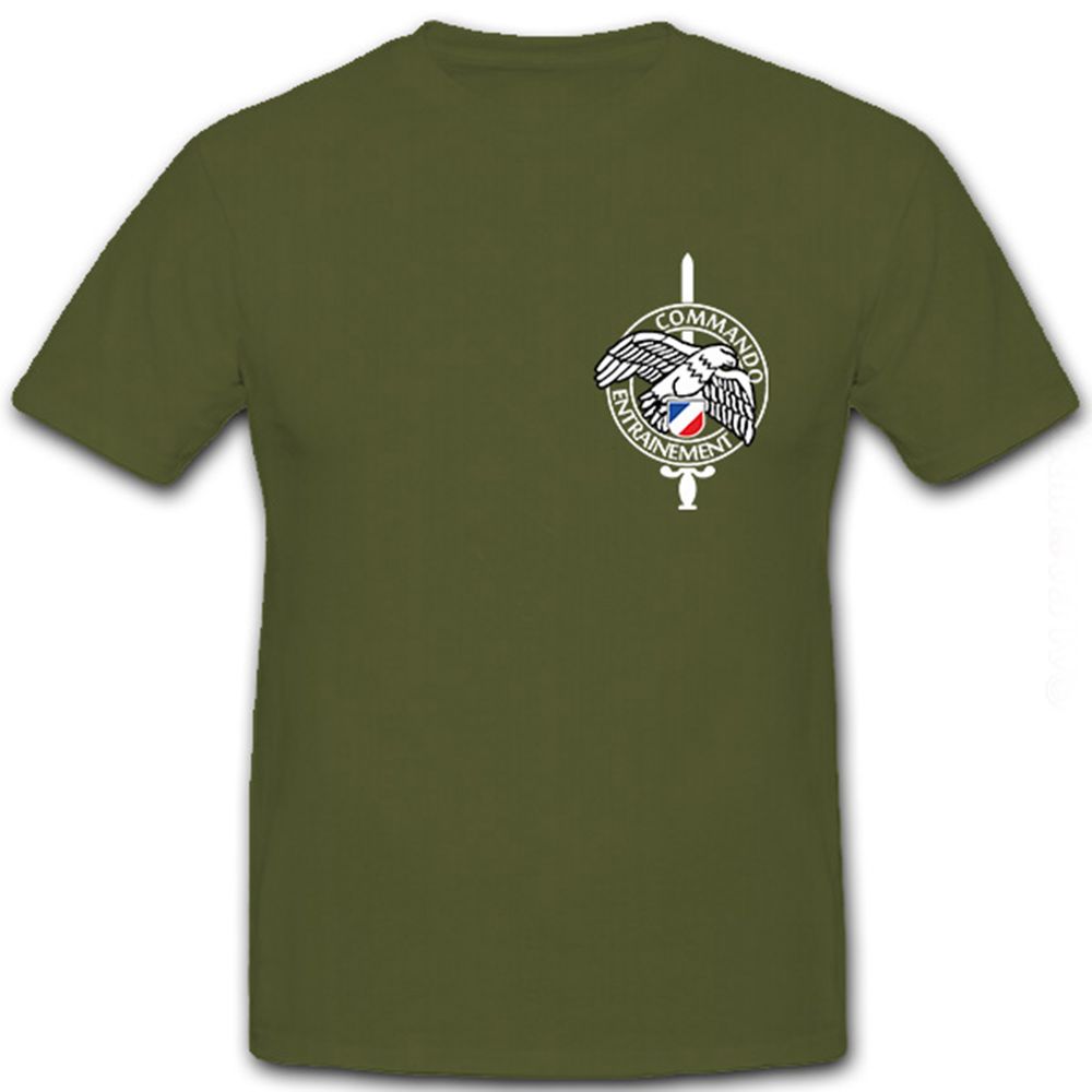 Commando Entrainement Frankreich France Polizei Spezialeinheit - T Shirt #8535 