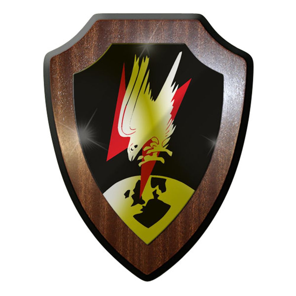 Wappenschild / Wandschild - Nachtjagdgeschwader NJG 1 WK 2 Luftwaffe Heer #8412