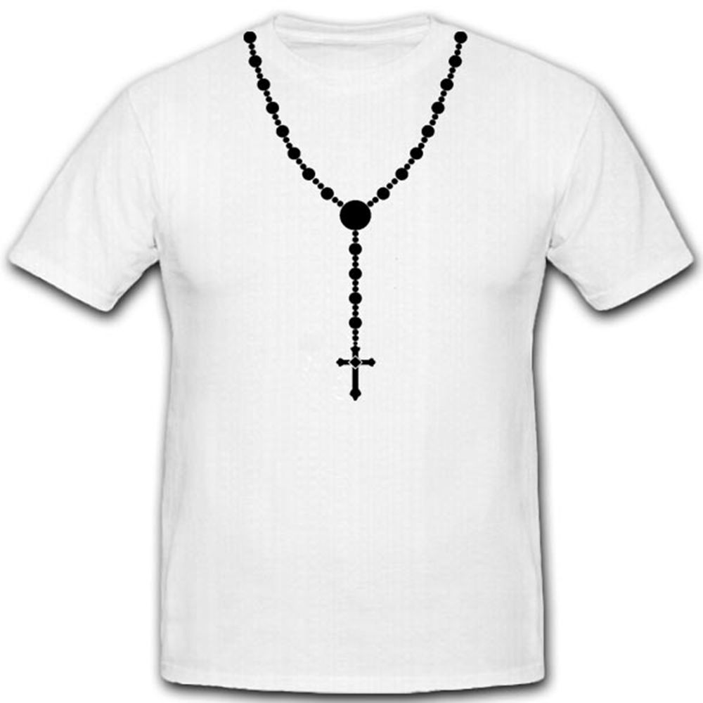 Rosenkranz Zähl Gebetskette Vaterunser das Ave Maria Doxologie - T Shirt #3635