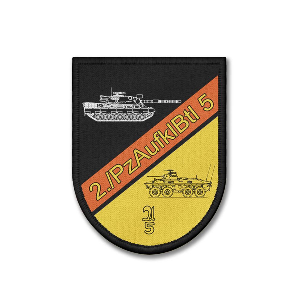 Patch 2 PzAufklBtl 5 Bundeswehr Panzeraufklärungsbataillon Wappen #47378
