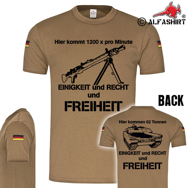 BW Tropen BW Waffen Einigkeit Recht Freiheit MG3 Leopard 2 Panzer BW #15468