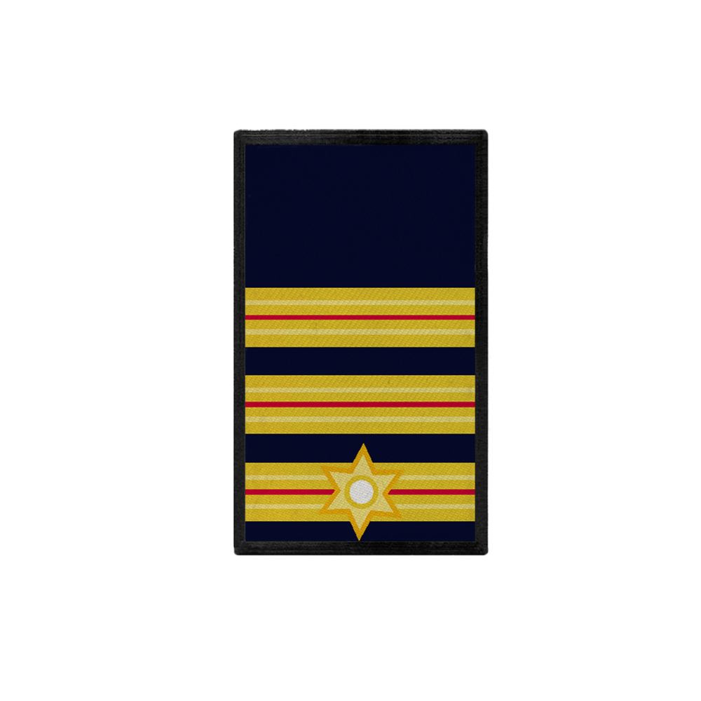 Rank Patch Commandeur  Hoofdofficier van Dienst Meetplanleider 9,8x6cm #33656