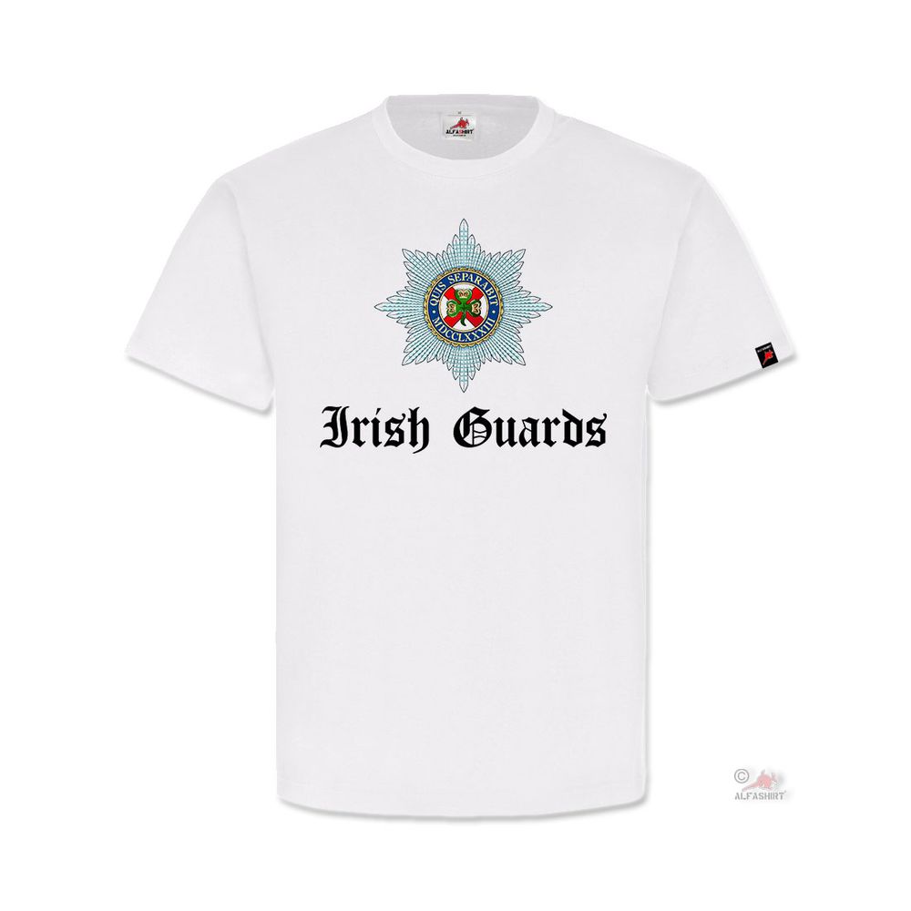 Irish Guards Regiment Crest British Veteran Badge Crest T-Shirt # 32266