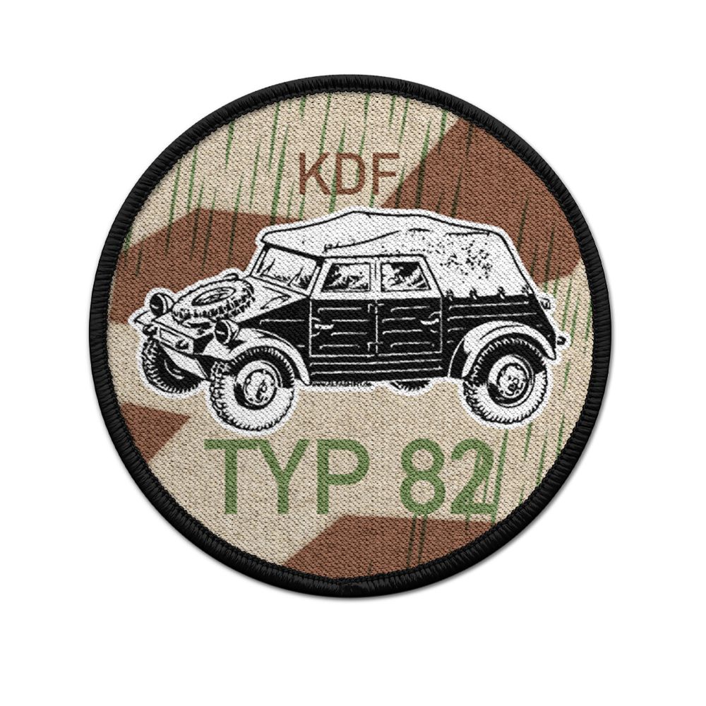Patch type 82 Kübel Kübelwagen Kdf Sprittertarn Camo Auto Oldtimer # 33943