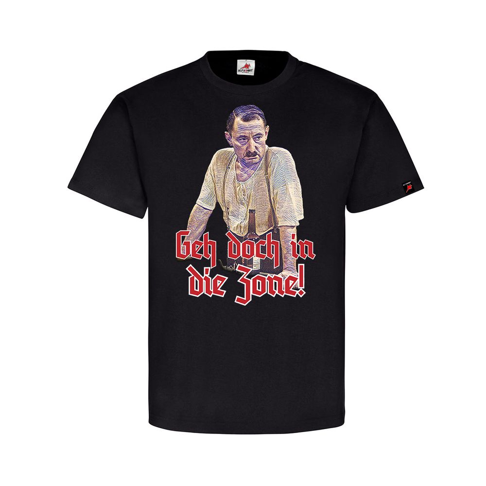 Alfred Tetzlaff - Go to the Zone Alfred A Heart - T Shirt # 8236