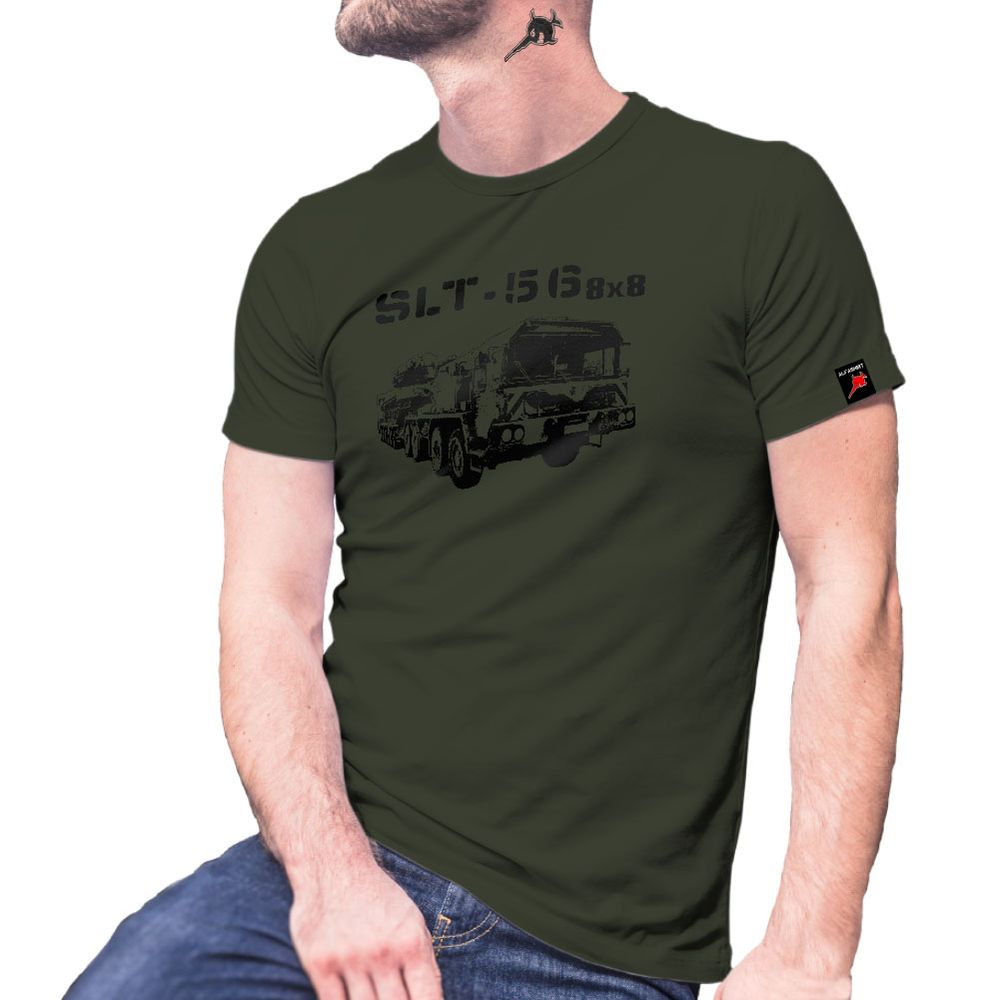 SL 56 8x8 Gepard Bundeswehr Schwerlast Transporter Militär - T Shirt #27870