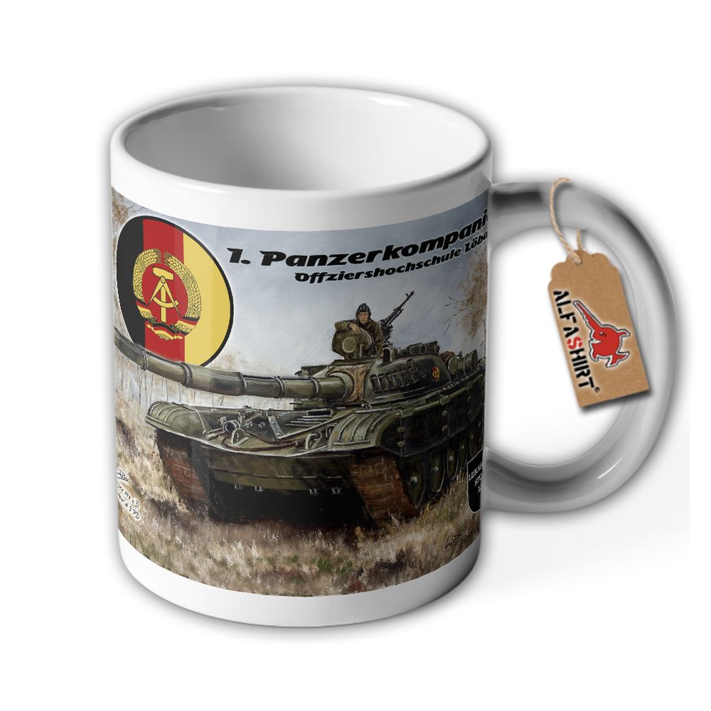 Tasse Lukas Wirp 1 Panzerkompanie  Offiziershochschule  Löbau DDR Bild #36136