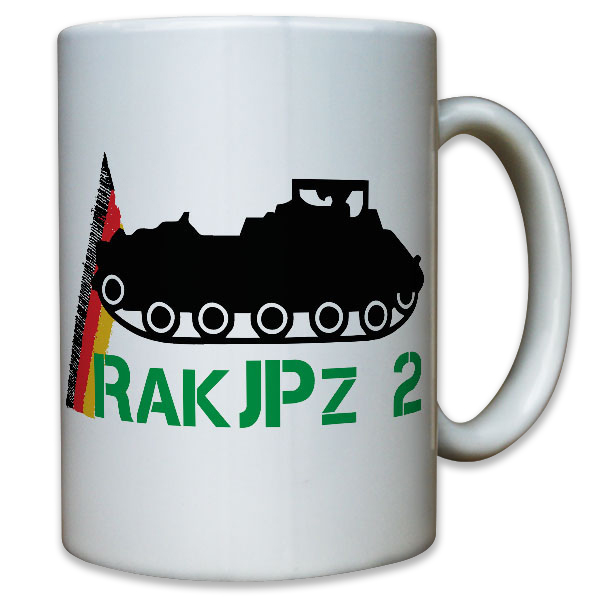 RakJPz 2 Rakete Jagdpanzer Panzer Panzerjäger Kompaie Bundeswehr - Tasse #10132