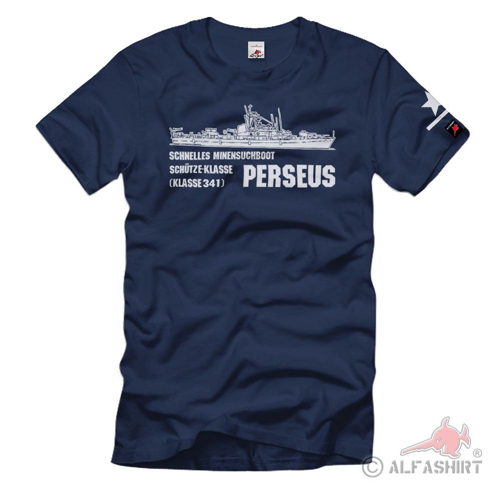 schnelles Minensuchboot Perseus M 1090 Schütze-Klasse 341 T-Shirt#35556
