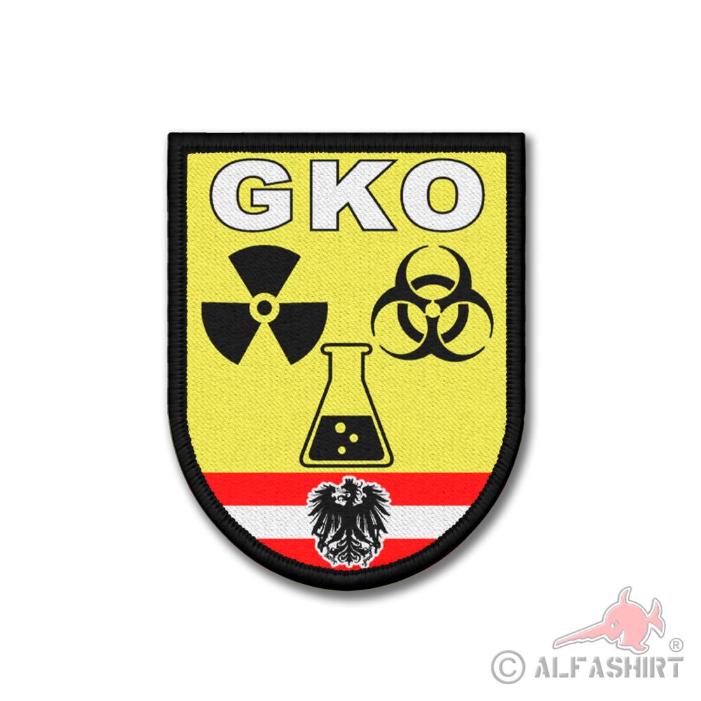 Patch GKO Polizei Österreich Gefahrstoffkundiges Organ ABC 9x7cm #26188