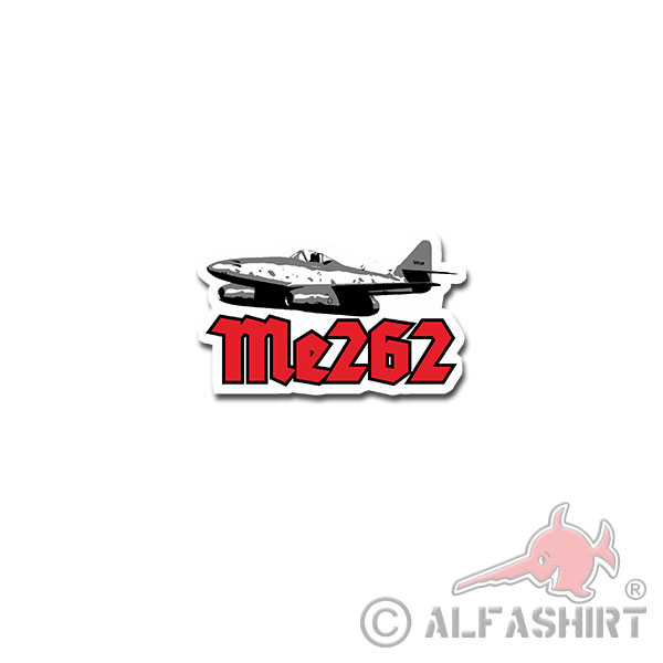 Me262 Luftwaffe TYP2 Decal Sticker Jet engines machine 11x7cm # A4174