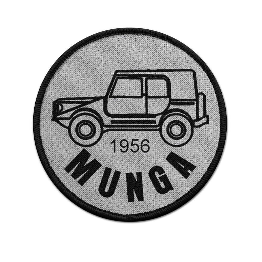 Patch Munga 1956 vintage car 4x4 meeting driver Union # 32482