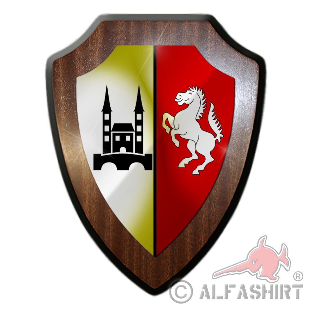 Heraldic shield Pionierbataillon 7 Höxter association badge Bundeswehr # 36359