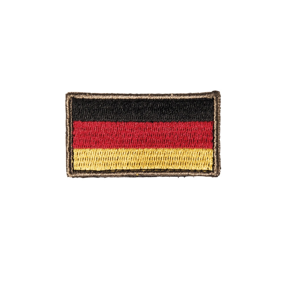 Patch BW  Deutschland Fahne Bundeswehr Flagge 2,8x5,4cm #43202