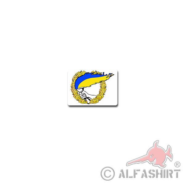 Ukraine Fackel Aufkleber Ukrajina Kiew Maidan Platz Freedom Frieden 10x7cm#A3844