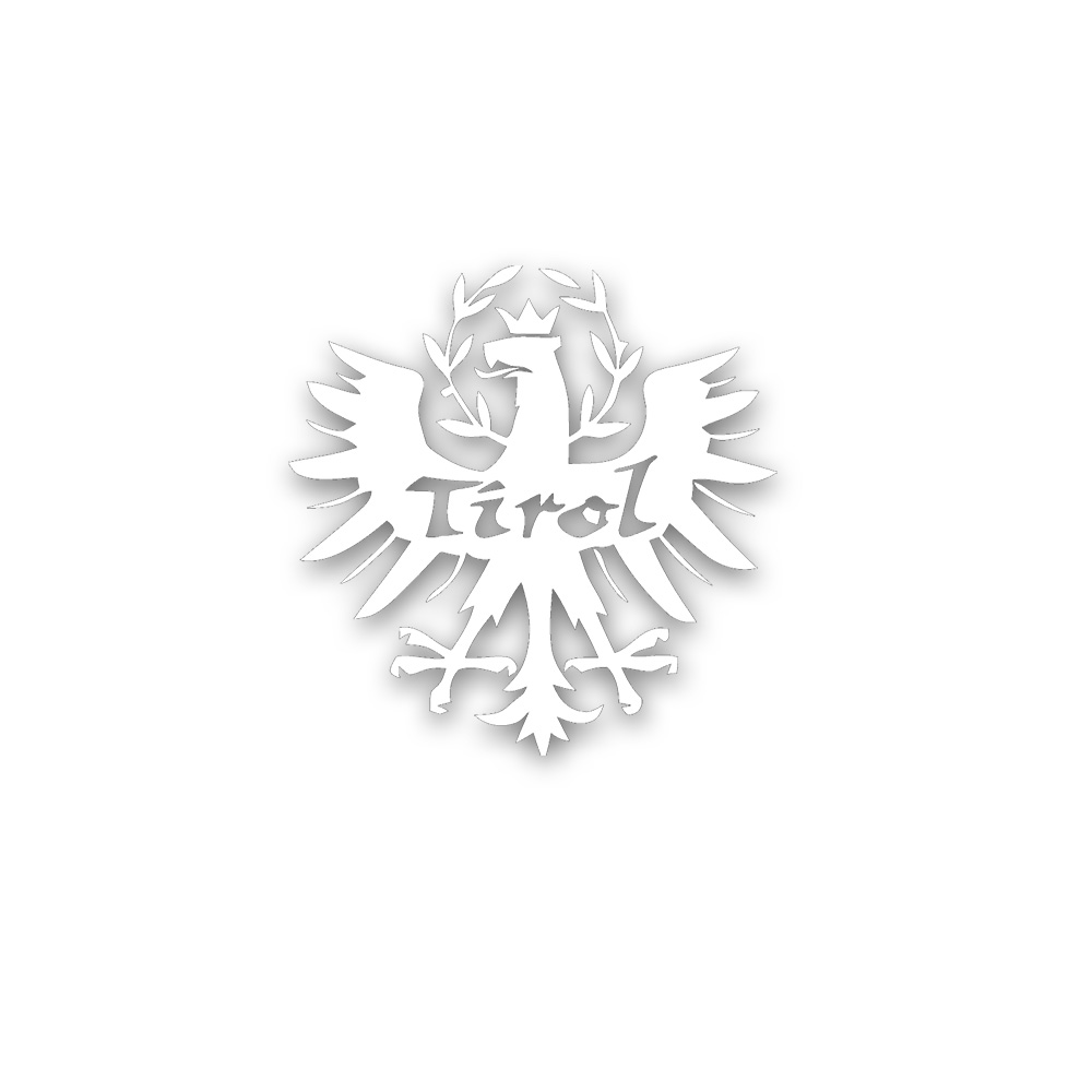 Tirol Heimat Wappen Adler Tiroler Wappen Wappentier Südtirol 15 x 15 cm #A5250