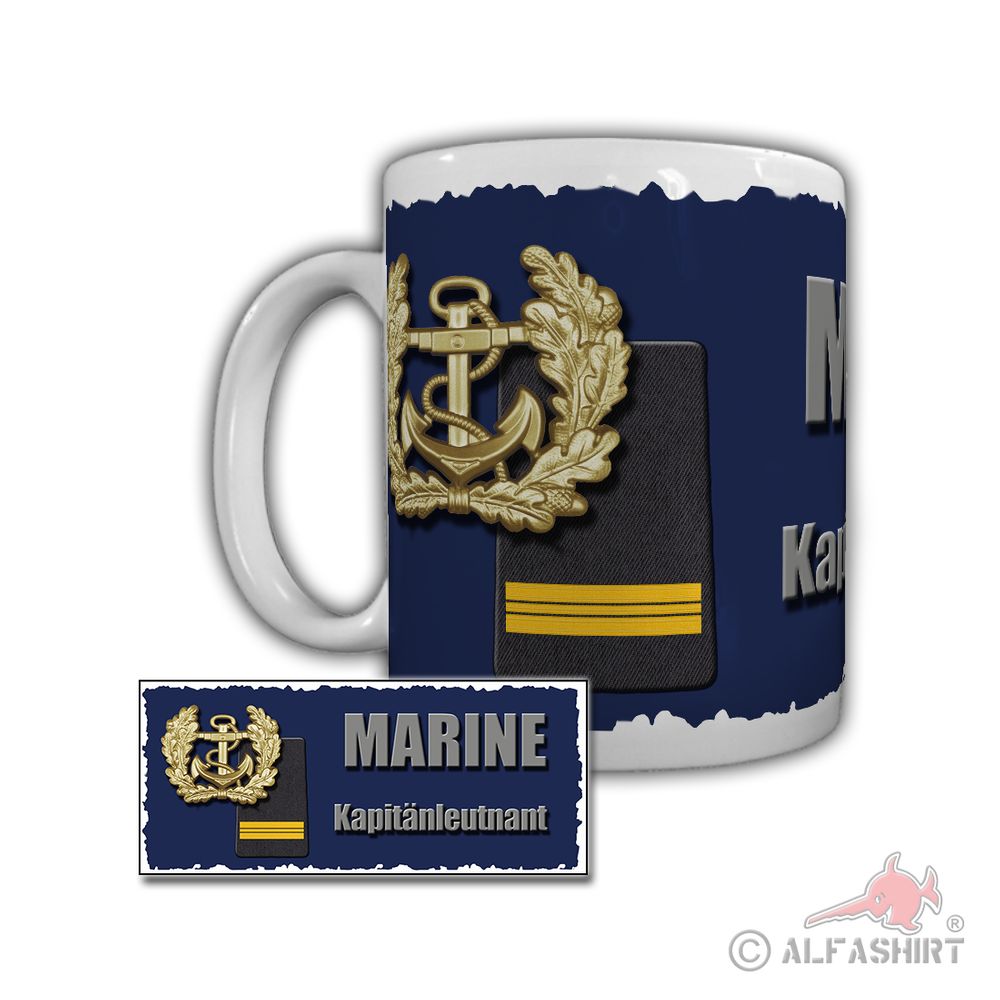 Tasse Marine Kapitänleutnant Seefernaufklärer P-3C  Orion Bundeswehr #29311