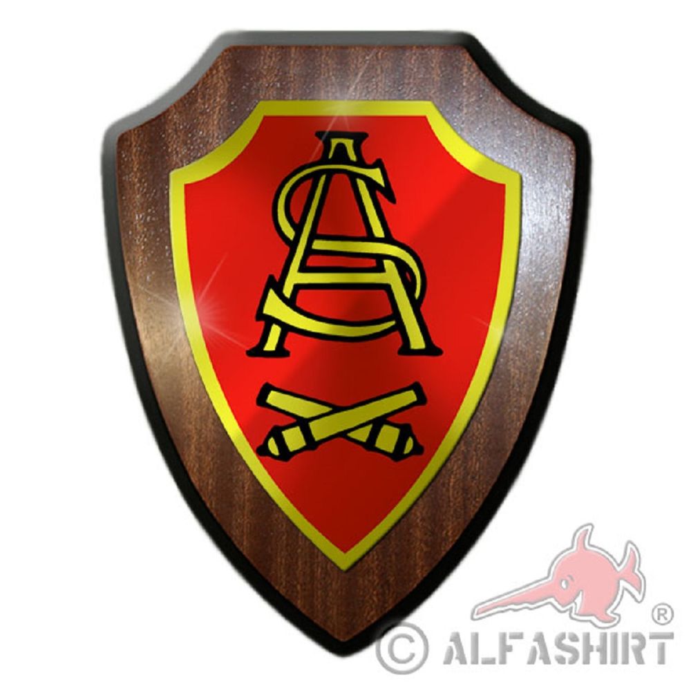 Heraldic shield Artillery School ArtS Bundeswehr Idar Oberstein #19410
