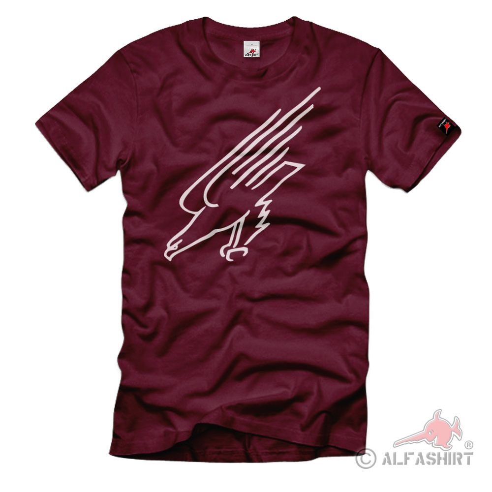 Fallschirmjäger Adler Wappen Abzeichen BW Luftwaffe Grüne Teufel T Shirt #16316
