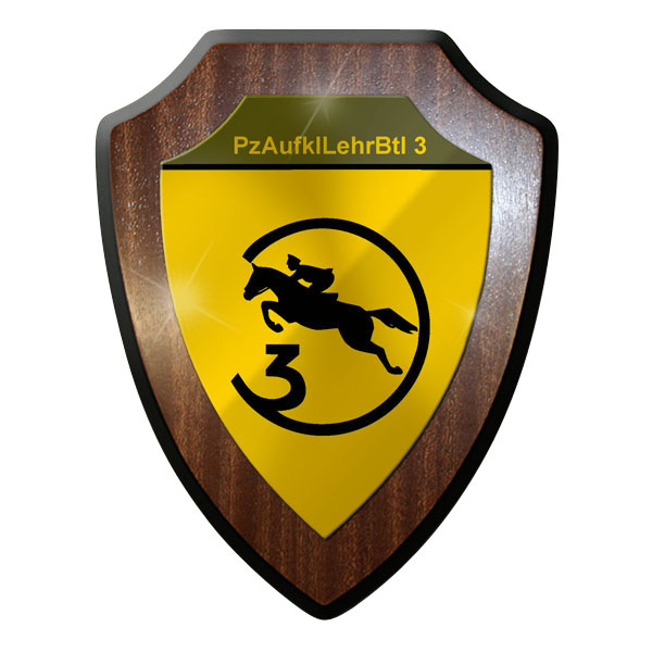 Wappenschild / Wandschild / Wappen - PzAufklLehrlBtl 414 Bundeswehr Bw #8830