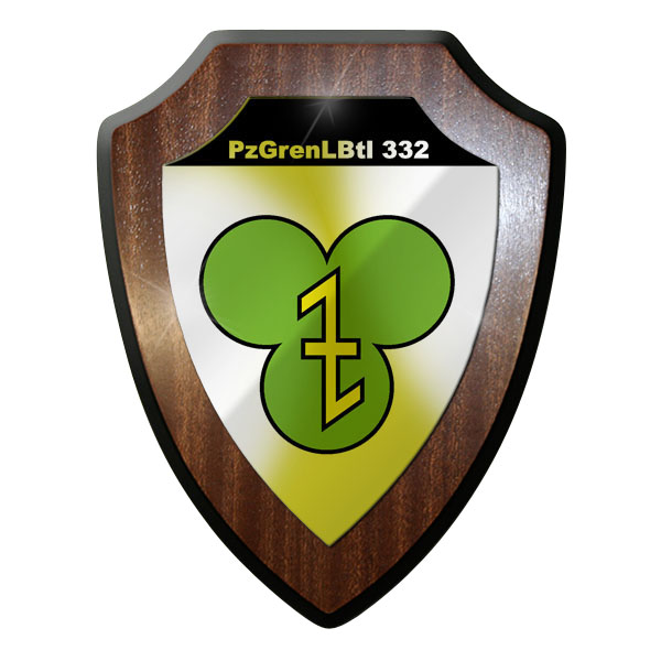 Wappenschild PzGrenLBtl 332 Panzer Grenadier Lehr Bataillon Grenadiere Bw #9350